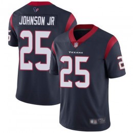 Houston Texans #25 Duke Johnson Jr Navy Blue Team Color Men's Stitched NFL Vapor Untouchable Limited Jersey