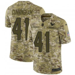 Houston Texans #41 Zach Cunningham Camo Men's Stitched NFL Limited 2018 Salute To Service Jersey
