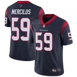 Houston Texans #59 Whitney Mercilus Navy Blue Team Color Men's Stitched NFL Vapor Untouchable Limited Jersey
