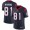 Houston Texans #81 Kahale Warring Navy Blue Team Color Men's Stitched NFL Vapor Untouchable Limited Jersey