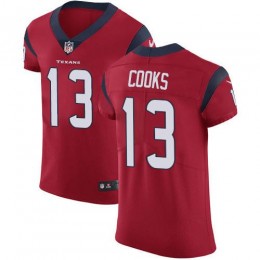 Texans #13 Brandin Cooks Red Alternate Men's Stitched NFL New Elite Jersey