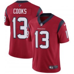 Texans #13 Brandin Cooks Red Alternate Men's Stitched NFL Vapor Untouchable Limited Jersey