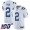 Colts #2 Matt Ryan White Men's Stitched NFL 100th Season Vapor Limited Jersey