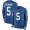 Colts #5 Stephon Gilmore Royal Blue Team Color Men's Stitched NFL Limited Therma Long Sleeve Jersey