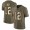 Indianapolis Colts #12 Andrew Luck Olive/Gold Men's Stitched NFL Limited 2017 Salute To Service Jersey