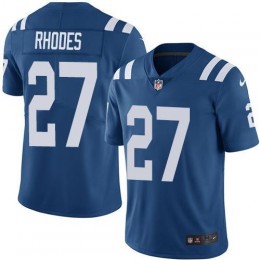 Indianapolis Colts #27 Xavier Rhodes Royal Blue Team Color Men's Stitched NFL Vapor Untouchable Limited Jersey