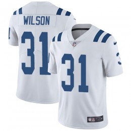 Indianapolis Colts #31 Quincy Wilson White Men's Stitched NFL Vapor Untouchable Limited Jersey
