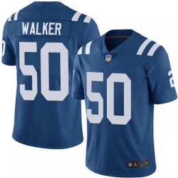 Indianapolis Colts #50 Anthony Walker Royal Blue Men's Stitched NFL Limited Rush Jersey