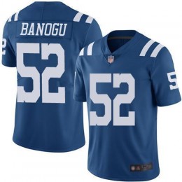 Indianapolis Colts #52 Ben Banogu Royal Blue Men's Stitched NFL Limited Rush Jersey