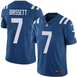 Indianapolis Colts #7 Jacoby Brissett Royal Blue Team Color Men's Stitched NFL Vapor Untouchable Limited Jersey