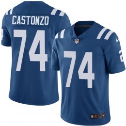 Indianapolis Colts #74 Anthony Castonzo Royal Blue Team Color Men's Stitched NFL Vapor Untouchable Limited Jersey