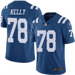 Indianapolis Colts #78 Ryan Kelly Royal Blue Men's Stitched NFL Limited Rush Jersey