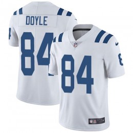 Indianapolis Colts #84 Jack Doyle White Men's Stitched NFL Vapor Untouchable Limited Jersey