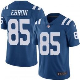 Indianapolis Colts #85 Eric Ebron Royal Blue Men's Stitched NFL Limited Rush Jersey