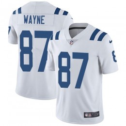 Indianapolis Colts #87 Reggie Wayne White Men's Stitched NFL Vapor Untouchable Limited Jersey