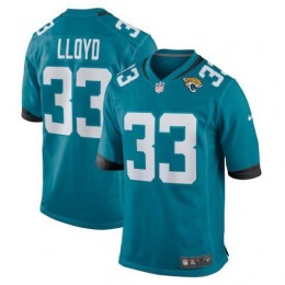 Jacksonville Jaguars #33 Devin Lloyd Men's Teal 2022 NFL Draft First Round Pick Game Jersey