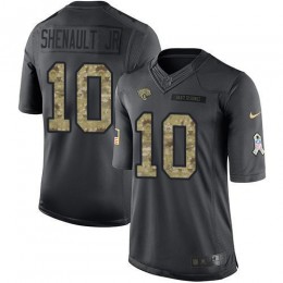Jacksonville Jaguars #10 Laviska Shenault Jr. Black Men's Stitched NFL Limited 2016 Salute to Service Jersey