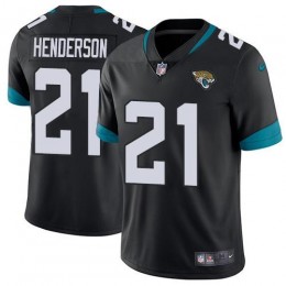 Jacksonville Jaguars #21 C.J. Henderson Black Team Color Men's Stitched NFL Vapor Untouchable Limited Jersey