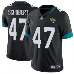 Jacksonville Jaguars #47 Joe Schobert Black Team Color Men's Stitched NFL Vapor Untouchable Limited Jersey