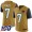 Jacksonville Jaguars #7 Nick Foles Gold Men's Stitched NFL Limited Rush 100th Season Jersey
