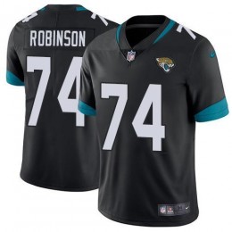 Jacksonville Jaguars #74 Cam Robinson Black Team Color Men's Stitched NFL Vapor Untouchable Limited Jersey