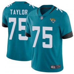Jacksonville Jaguars #75 Jawaan Taylor Teal Green Alternate Men's Stitched NFL Vapor Untouchable Limited Jersey