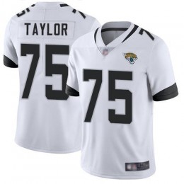Jacksonville Jaguars #75 Jawaan Taylor White Men's Stitched NFL Vapor Untouchable Limited Jersey
