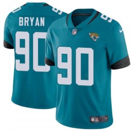 Jacksonville Jaguars #90 Taven Bryan Teal Green Alternate Men's Stitched NFL Vapor Untouchable Limited Jersey