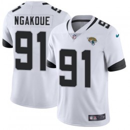Jacksonville Jaguars #91 Yannick Ngakoue White Men's Stitched NFL Vapor Untouchable Limited Jersey