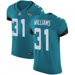 Jaguars #31 Darious Williams Teal Green Alternate Men's Stitched NFL New Elite Jersey