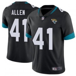 Jaguars #41 Josh Allen Black Team Color Men's Stitched NFL Vapor Untouchable Limited Jersey