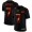 Kansas City Chiefs #7 Harrison Butker Men's Black Red Orange Stripe Vapor Limited NFL Jersey