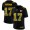 Kansas City Kansas City Chiefs #17 Mecole Hardman Men's Black Golden Sequin Vapor Limited NFL Jersey