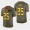Kansas City Kansas City Chiefs #25 LeSean McCoy Men's Olive Gold 2019 Salute to Service Limited NFL 100 Jersey