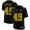 Kansas City Kansas City Chiefs #49 Daniel Sorensen Men's Leopard Print Fashion Vapor Limited NFL Jersey Black Men's