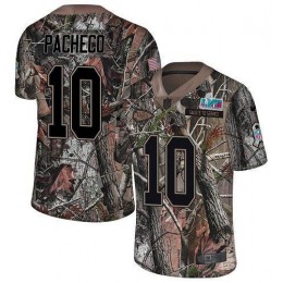 Chiefs #10 Isiah Pacheco Camo Super Bowl LVII Patch Men's Stitched NFL Limited Rush Realtree Jersey