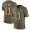 Chiefs #11 Marquez Valdes-Scantling Olive/Gold Men's Stitched NFL Limited 2017 Salute To Service Jersey
