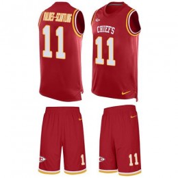 Chiefs #11 Marquez Valdes-Scantling Red Team Color Men's Stitched NFL Limited Tank Top Suit Jersey