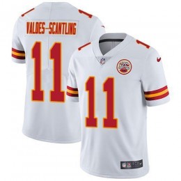 Chiefs #11 Marquez Valdes-Scantling White Men's Stitched NFL Vapor Untouchable Limited Jersey