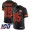 Chiefs #15 Patrick Mahomes Black Men's Stitched NFL Limited Rush 100th Season Jersey