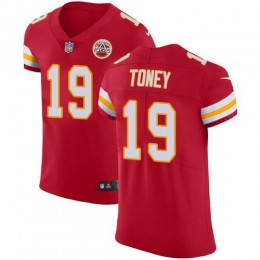 Chiefs #19 Kadarius Toney Red Team Color Men's Stitched NFL Vapor Untouchable Elite Jersey