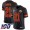Chiefs #21 Trent McDuffie Black Super Bowl LVII Patch Men's Stitched NFL Limited Rush 100th Season Jersey
