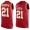 Chiefs #21 Trent McDuffie Red Team Color Men's Stitched NFL Limited Tank Top Jersey