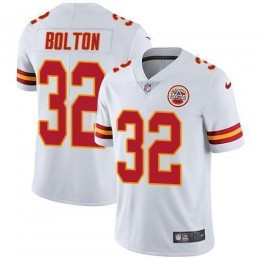 Chiefs #32 Nick Bolton White Men's Stitched NFL Vapor Untouchable Limited Jersey