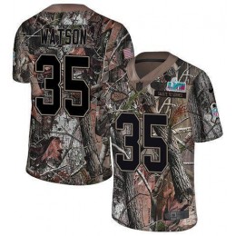 Chiefs #35 Jaylen Watson Camo Super Bowl LVII Patch Men's Stitched NFL Limited Rush Realtree Jersey