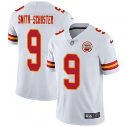 Chiefs #9 JuJu Smith-Schuster White Men's Stitched NFL Vapor Untouchable Limited Jersey
