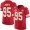 Chiefs #95 Chris Jones Red Team Color Men's Super Bowl LV Bound Stitched NFL Vapor Untouchable Limited Jersey