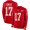 Kansas City Chiefs #17 Chris Conley Red Team Color Men's Stitched NFL Limited Therma Long Sleeve Jersey