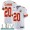 Kansas City Chiefs #20 Morris Claiborne White Super Bowl LIV 2020 Men's Stitched NFL Vapor Untouchable Limited Jersey