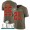 Kansas City Chiefs #25 LeSean McCoy Olive Super Bowl LIV 2020 Men's Stitched NFL Limited 2017 Salute To Service Jersey